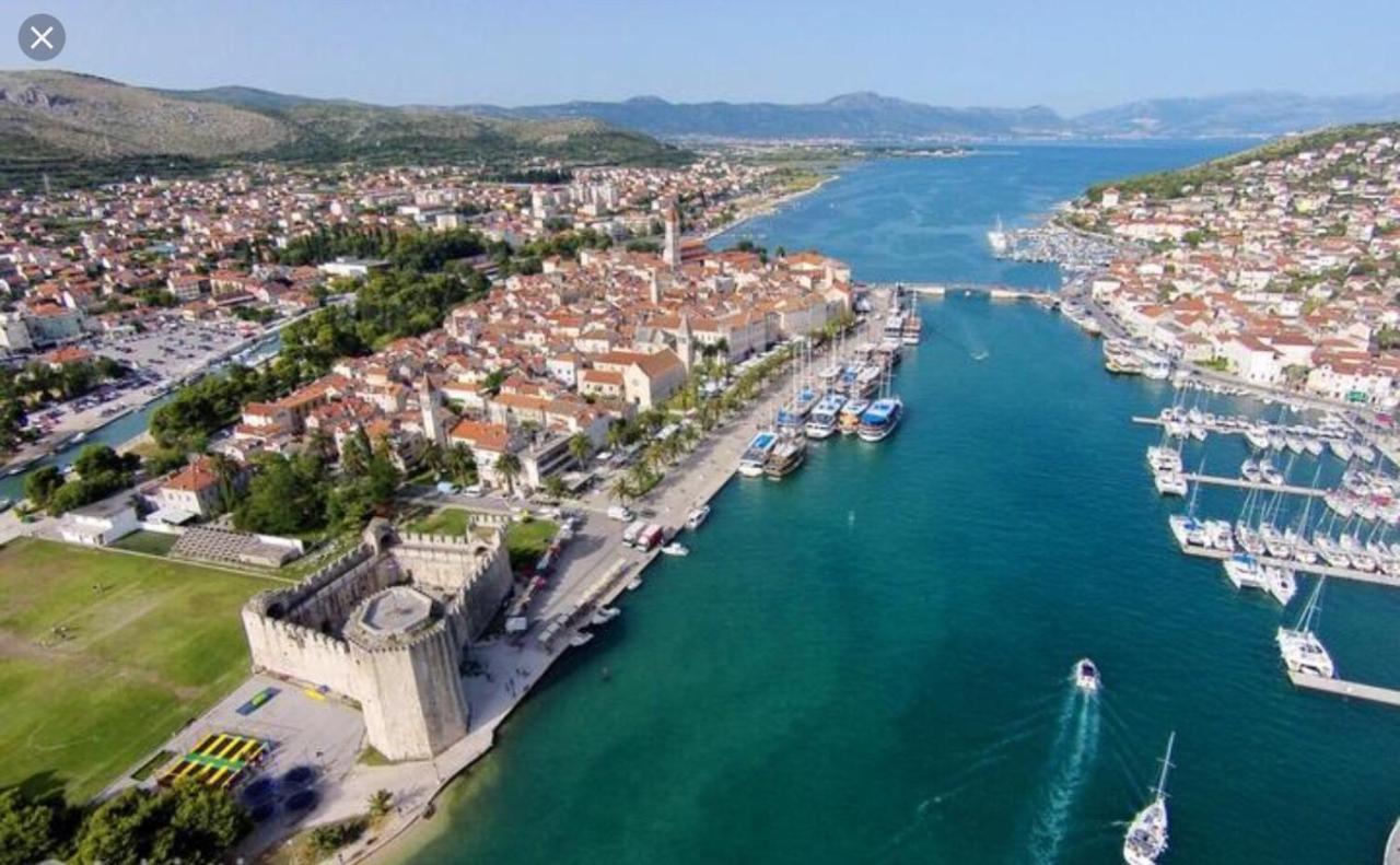 The Best Old Town View Apartment, 5 Min Walk, Parking Трогир Экстерьер фото